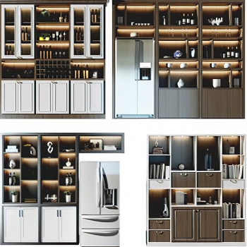 Modern Wine Cabinet-ID:583175903