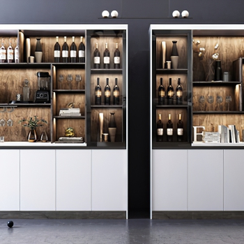 Modern Wine Cabinet-ID:687668092