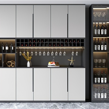 Modern Wine Cabinet-ID:865384103