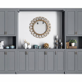 Modern Decorative Cabinet-ID:468322044