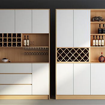 Nordic Style Wine Cabinet-ID:859744079