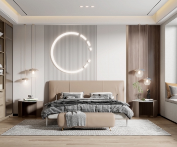 Modern Bedroom-ID:699060923