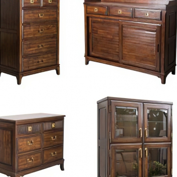 American Style Chest Of Drawers-ID:794610028