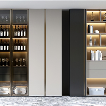 Modern Wine Cabinet-ID:374260902