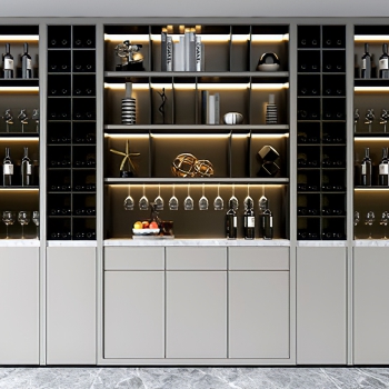 Modern Wine Cabinet-ID:596450098