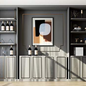 Modern Wine Cabinet-ID:891808035