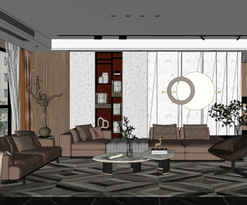 Modern A Living Room-ID:293354033