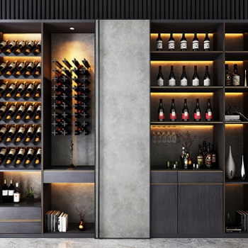 Modern Wine Cabinet-ID:808353909