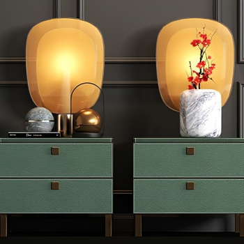 New Chinese Style Bedside Cupboard-ID:700469047