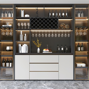 Modern Wine Cabinet-ID:611291897