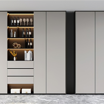 Modern Wine Cabinet-ID:434056042