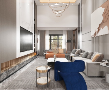 Modern A Living Room-ID:370049955