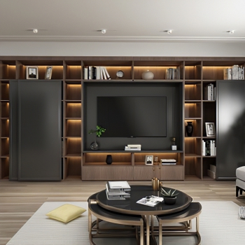 Modern A Living Room-ID:450036052