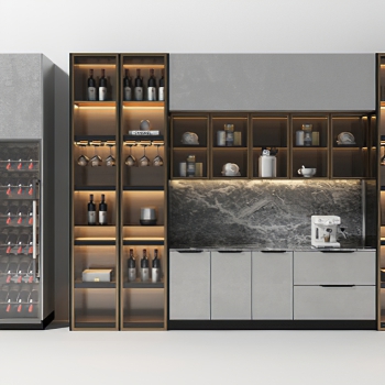 Modern Wine Cabinet-ID:264652011