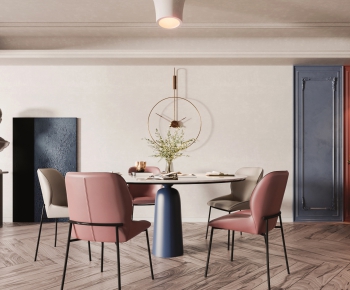 Modern Dining Table And Chairs-ID:305286888