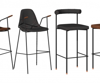 Industrial Style Bar Chair-ID:550596003