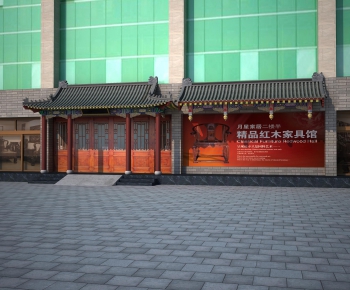 Chinese Style Facade Element-ID:376315125