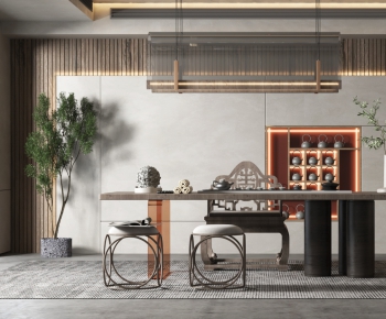 New Chinese Style Tea House-ID:206320058