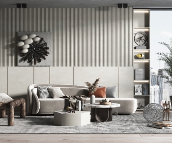 Modern A Living Room-ID:732028963