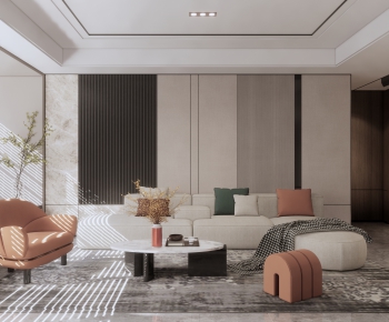 Modern A Living Room-ID:174237016