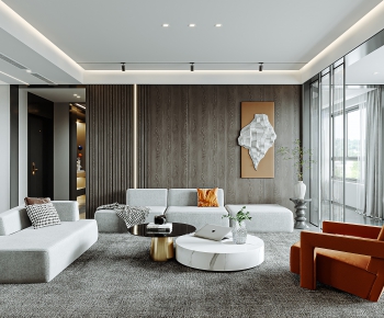 Modern A Living Room-ID:245800977