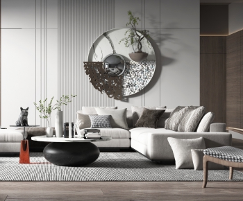 Modern Sofa Combination-ID:137100229