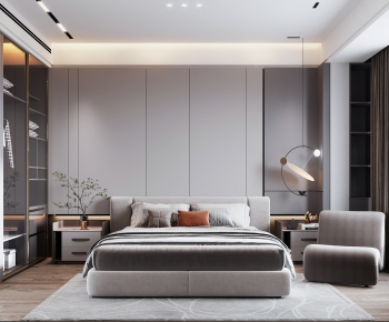 Modern Bedroom-ID:444572933