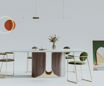 Modern Dining Table And Chairs-ID:183080917