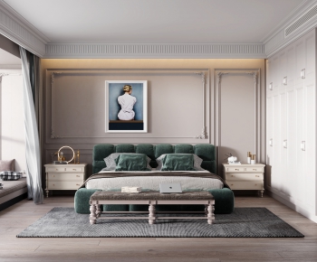 French Style Bedroom-ID:310841085