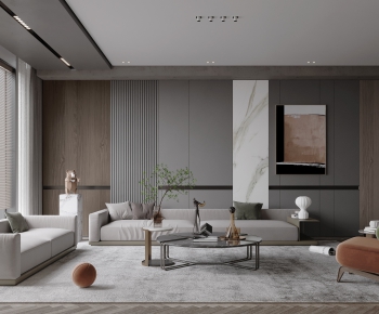 Modern A Living Room-ID:677051078