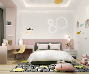 Modern Girl's Room Daughter's Room-ID:523542881