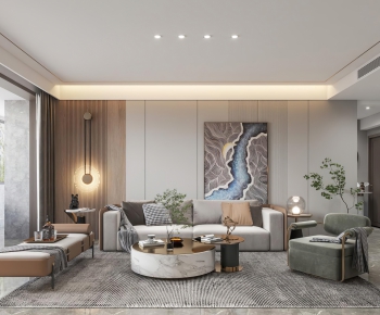 Modern A Living Room-ID:908112055