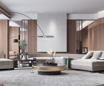 Modern A Living Room-ID:944885972