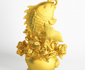 New Chinese Style Sculpture-ID:894433983