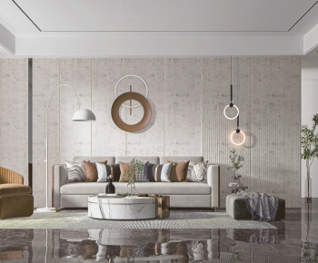 Modern A Living Room-ID:474483014