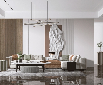 Modern A Living Room-ID:709455974