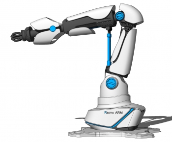 工业机械手臂 虚拟人物 器材设备-ID:717773919