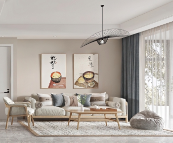 Wabi-sabi Style A Living Room-ID:267324924