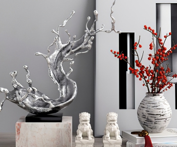 New Chinese Style Sculpture-ID:158818011