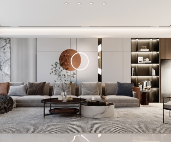 Modern A Living Room-ID:818613057