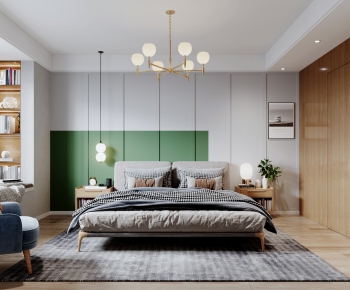 Nordic Style Bedroom-ID:568820957