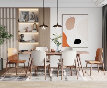Nordic Style Dining Room-ID:607279067