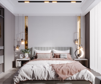 Nordic Style Bedroom-ID:668286092
