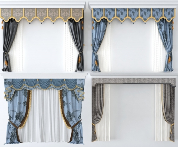 Simple European Style The Curtain-ID:322572959