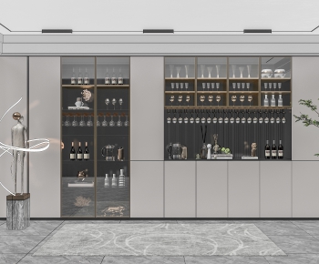 Modern Wine Cabinet-ID:361169108