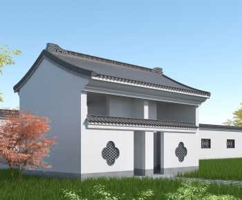 Chinese Style Building Appearance-ID:147314076