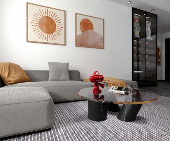 Modern A Living Room-ID:723848108