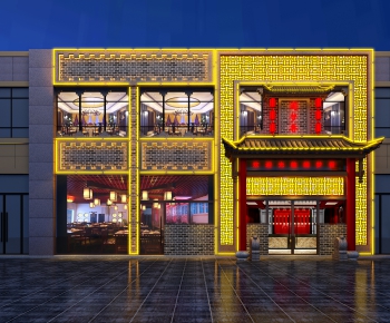 Chinese Style Facade Element-ID:283179381