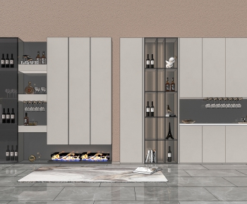 Modern Wine Cabinet-ID:746403933