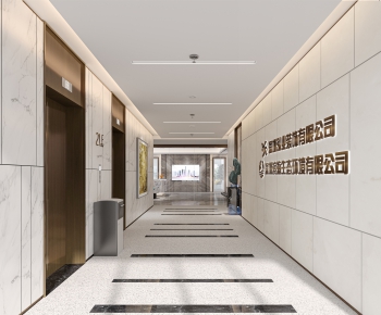 Modern Corridor/elevator Hall-ID:388792048